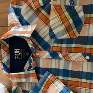 Fox button down